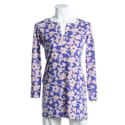 Diane von Furstenberg Bluse 34 US 4 Blau Rosa Sehr gut