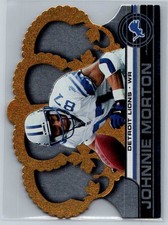 💎2001 Pacific Crown Royale Football #52 Johnnie Morton - Detroit Lions💎