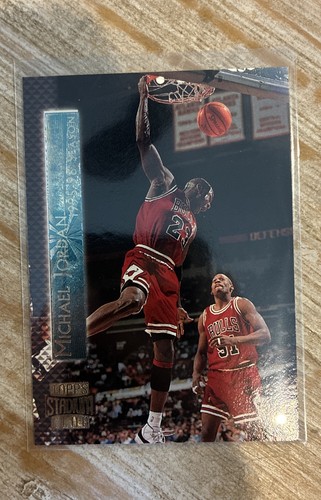 Michael Jordan #SM2 — 1996 Stadium Club Shining Moments basketball card
