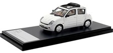 Hi Story 1/43 Toyota WiLL Vi 2001 Super White II JDM Retro Modern Design HS486WH
