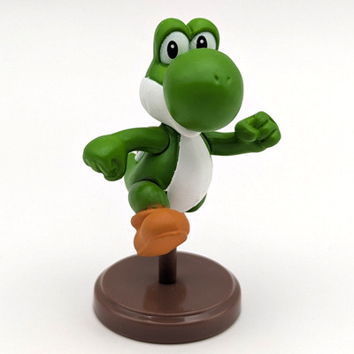 Choco Egg Super Mario Yoshi Mini Figure 2in 2007 Rare Excellent Cupsule Toy