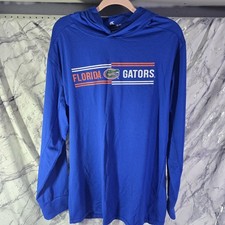 Colosseum Florida Gators Hoodie Men  s XL Blue Light Sweatshirt NCAA Pullover