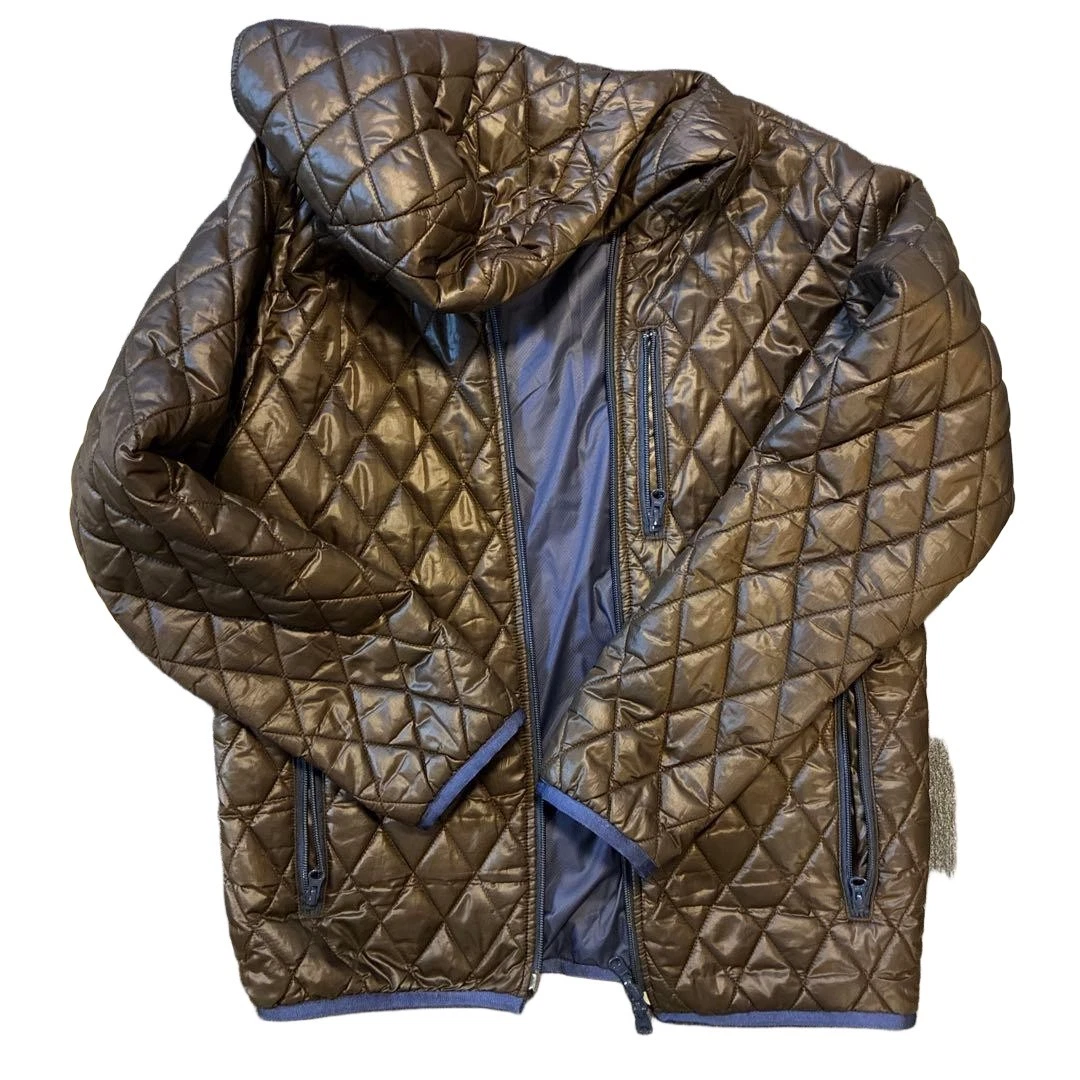 Men's Down Jacket Warm Puffer Coat Outdoor Lightweight Used