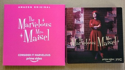 The Marvelous Mrs. Maisel Season 3 And 4 SAG / FYC Screener DVD Amazon Prime