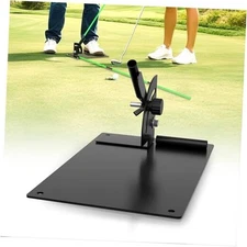 Golf Alignment Stick Angle Holder - Adjustable Swing Plane Golf Training Aid, 