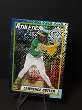 2025 Topps Update Lawrence Butler Mojo Refractor #U90C-43 Oakland Athletics
