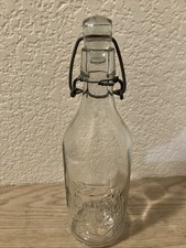 Antique Citrate of Magnesia Bottle, Glass Stopper Vintage