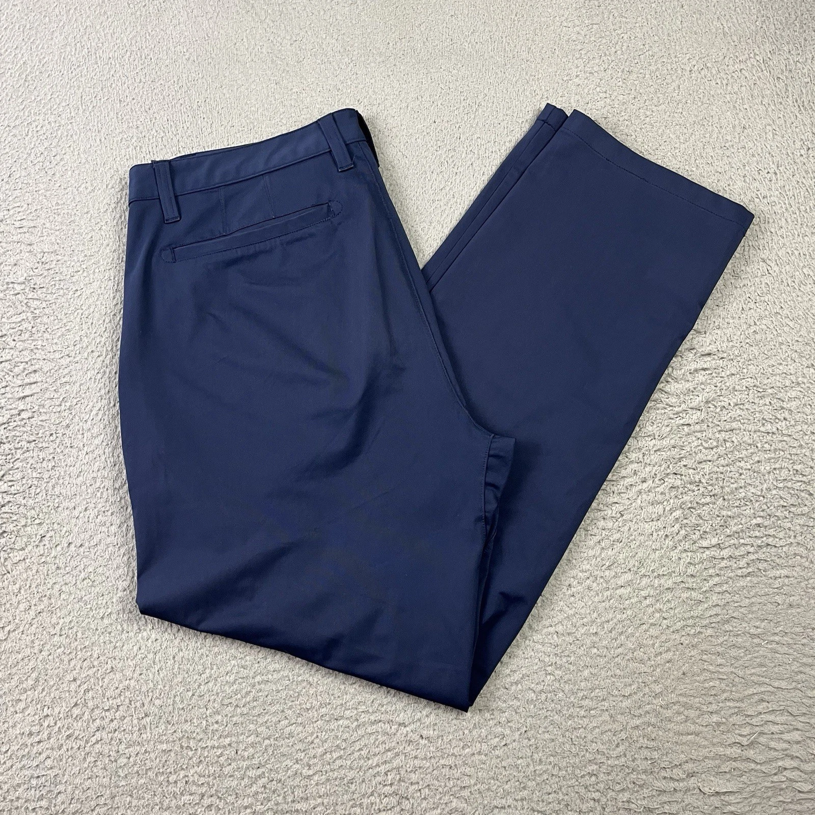 Rhone Commuter Pants Mens 34x30 Blue Stretch Performance Golf Chino 100161