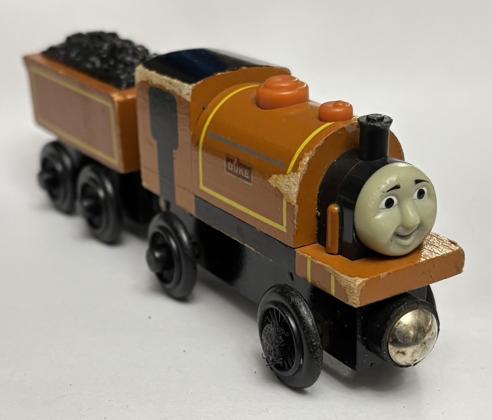 Thomas & Friends Wooden Railway DUKE Engine with Coal Tender 2003-image