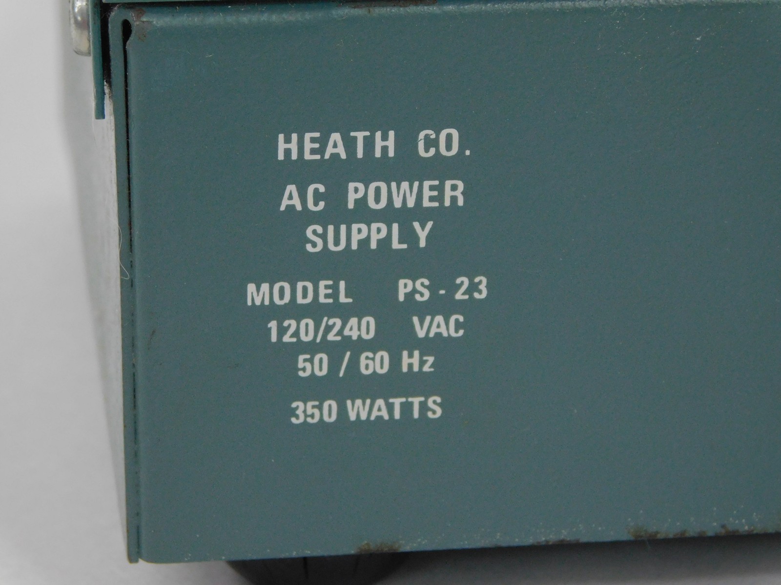 Heathkit HP-23 Vintage SB Ham Radio Equipment Power Supply + Cable (recapped)