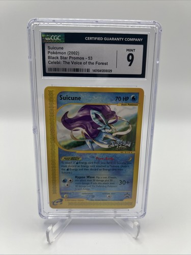 Suicune graded CGC 9 for sale on eBay