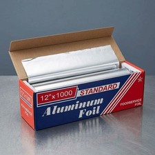Heavy Duty Foodservice Aluminum Foil 12" X 1000