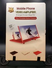 10 Mobile Phone Screen Magnifier 3D HD Video Amplifier Smartphone Stand Bracket