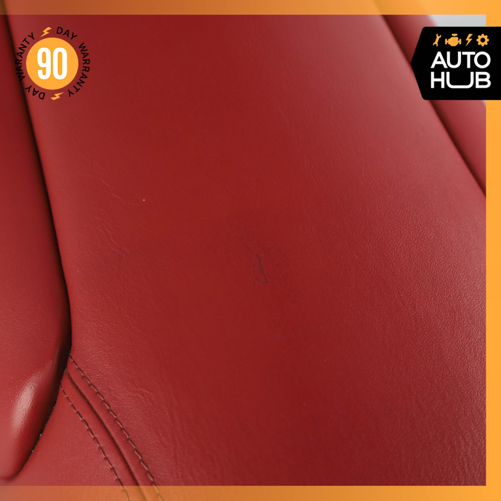 00-04 Aston Martin DB7 Volante Rear Center Console Assembly Red OEM 35k