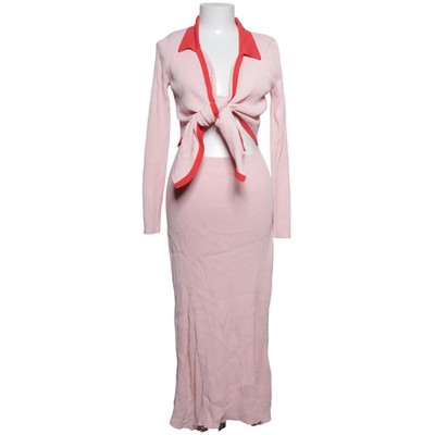 Adoore, Maxikleid, Größe: 38, Pink/Rot, Rippenstrick, Damen #mM1