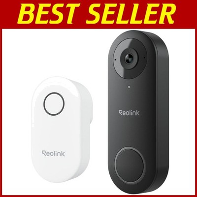 Reolink Video Doorbell - 180° Wide View, Motion Detection