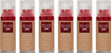 Revlon Age Defying 3X Liquid Foundation, 45 Warm Beige, 1 Fl oz, 6 PACK