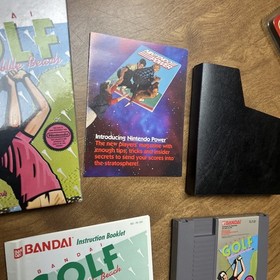 Bandai Golf: Challenge Pebble Beach NES Nintendo Entertainment System With Box
