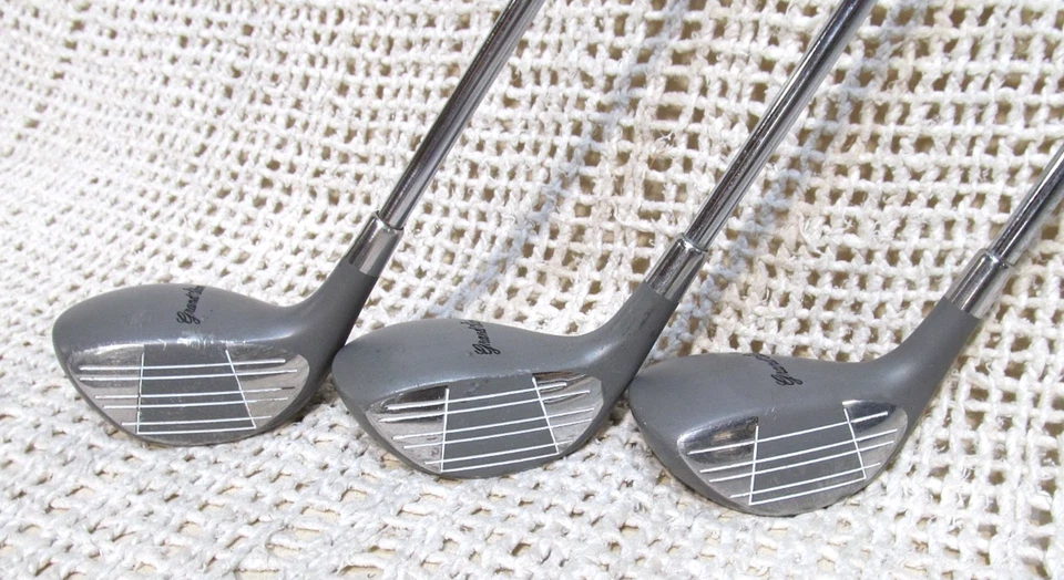 H&B PowerBilt GRAND SLAM GS125 Juego completo de 14 piezas madera-hierro diestro ~ ejes de acero regular Foto 4 de 4