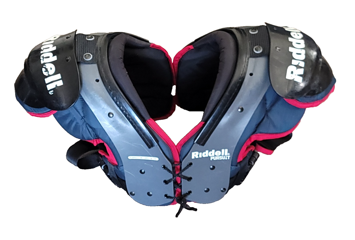 Riddell Pursuit Clip Football Shoulder Pads Youth XL 130 lbs 14-15