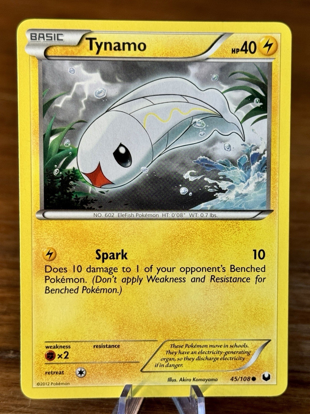 Tynamo (45) Common Dark Explorers 45/108 Pokémon TCG