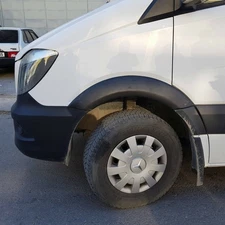 Wheel Arches Fender Flares Plastics Black for Mercedes Sprinter 2006-2013 W906