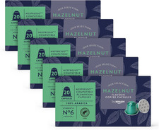 By  Hazelnut Coffee Nespresso Compatible Aluminium , 100 Count (5 Packs X 20) - 0.36 per lighter