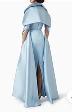 Women Solace London Backless Fit Slit Strapless Maxi Dress Size UK 8