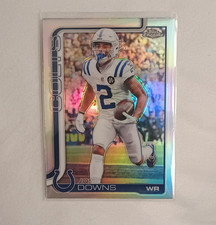 2025 Topps Chrome Josh Downs Refractor Indianapolis Colts 