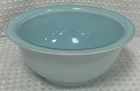 Vintage PYREX Moody Blues 322 Mixing Bowl 1L Light Blue Clear Bottom 7"