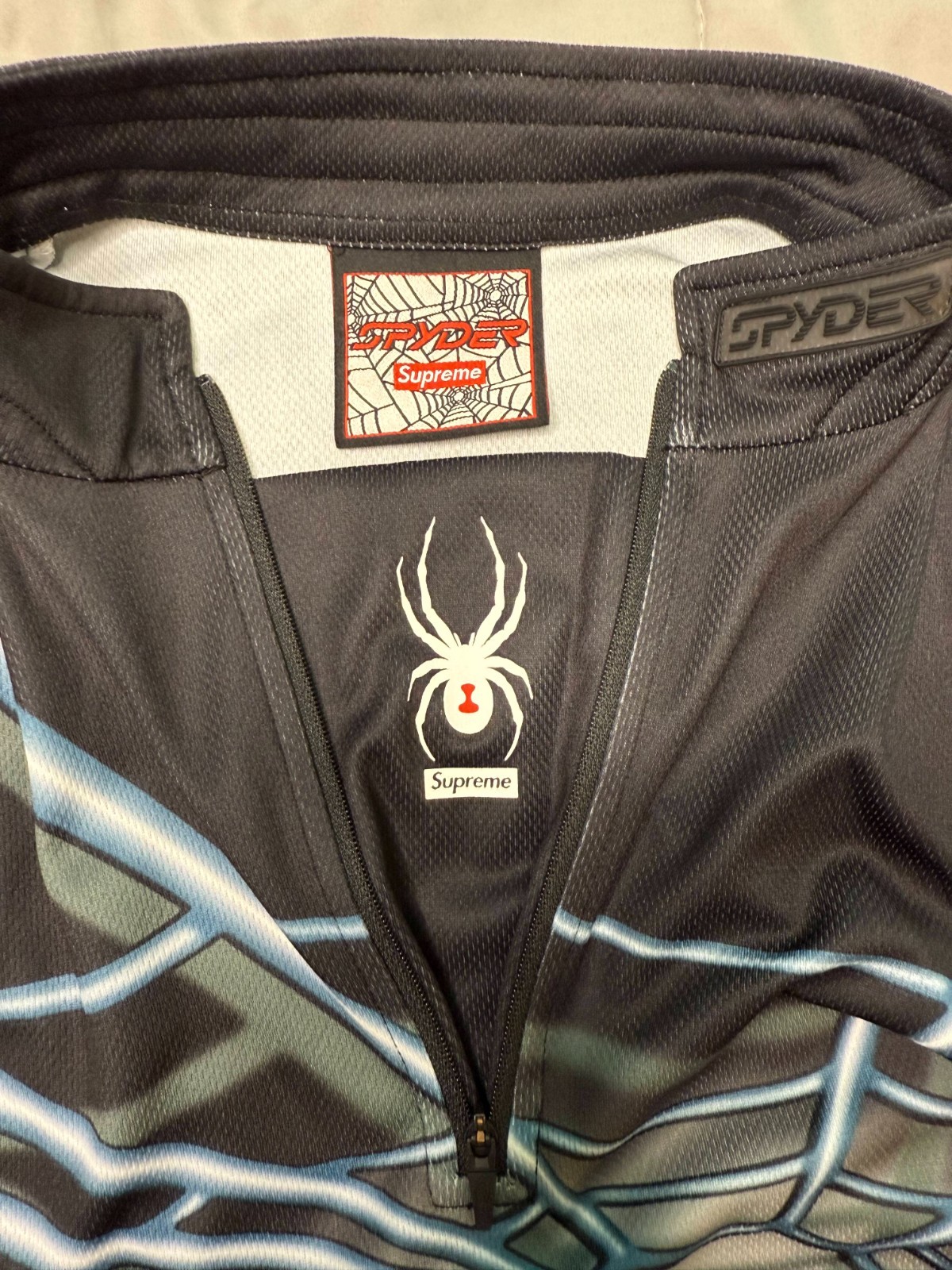 Supreme Spyder pullover half zip - image 5