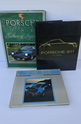 Porsche The Enduring Legend 911 50 Years For The Road Hardcover Book Collection 