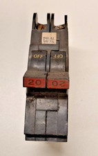 Federal Pacific Stab Lok Thin 2 Pole 20 Amp Breaker NC220