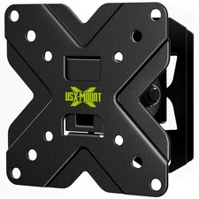 USX MOUNT Small TV Wall Mount Monitor Bracket | RV TV Mount | with Swivel and...