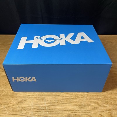 HOKA 'EMPTY BOX ONLY' Women's Bondi SR Wide 9D Shoe Box 1129351 / FTFR Blue Box
