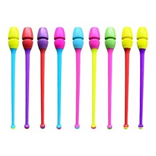 2Pcs Gymnastics Sticks Connectable Rhytmic Dance,Artistic Sticks Exercise