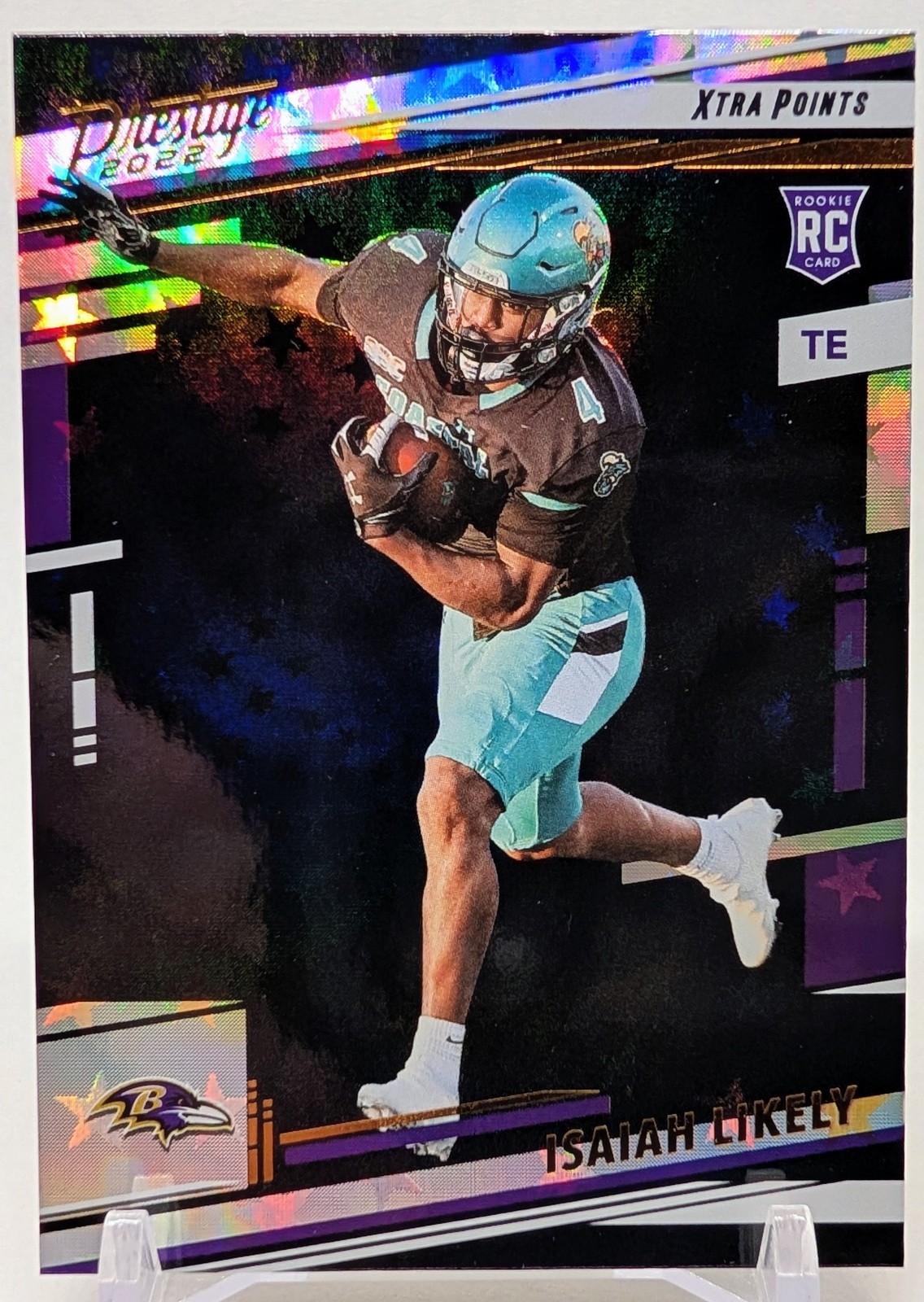 Isaiah Likely Panini Prestige #340 Xtra Points Astral