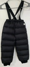 Moncler Kids Black Down Ski Pants size 2