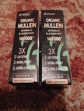 Mullein Drops for Lungs USDA Organic Liquid Mullein Leaf Extract Supplement
