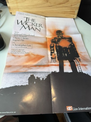 Paul Giovanni And Magnet – The Wicker Man CD OST Remastered 2002 w/ Poster - Picture 5 of 5