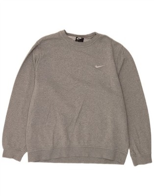 Nike Herren Sweatshirt Pullover 2XL Grau Baumwolle IW01