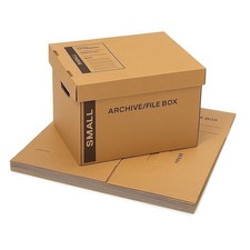 10 - Pack 15x12x10 Small Standard File Storage Moving Box With Lid Letter... 10 - Pack 15x12x10 Small Standard File Storage Moving Box With Lid Letter...