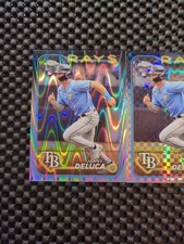 2024 Topps Chrome - Jonny Deluca #163 RayWave Refractor (RC) Xfractor Rays 
