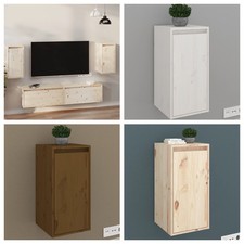 Wandschränke Massivholz Kiefer Wohnzimmer Schrankwand Wohnwand Badschrank