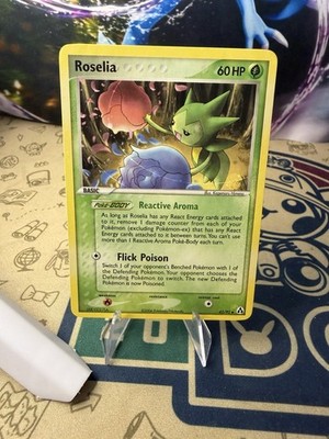 Roselia 42/92 Non-Holo Uncommon EX Legend Maker Pokemon Card