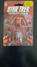 FASA tin/lead alloy Star Trek Figurine 2615 Klingon Officer with Agonizer