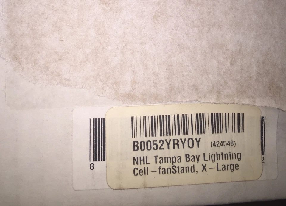 *NUEVO SOPORTE DE VENTILADOR NHL Tampa Bay Lightning para teléfonos celulares iPods talla XL Foto 2 de 2