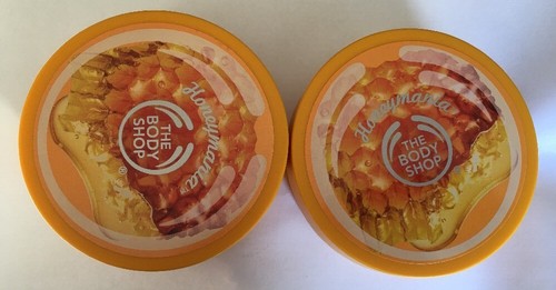 2 x the body shop honeymania body butter 24 hour hydration for