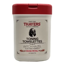 Thayers Toning Towelettes 30 Ct 