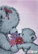 Family Kit Bead Embroidery DIY Beaded Needlepoint Stitching a6-d-067